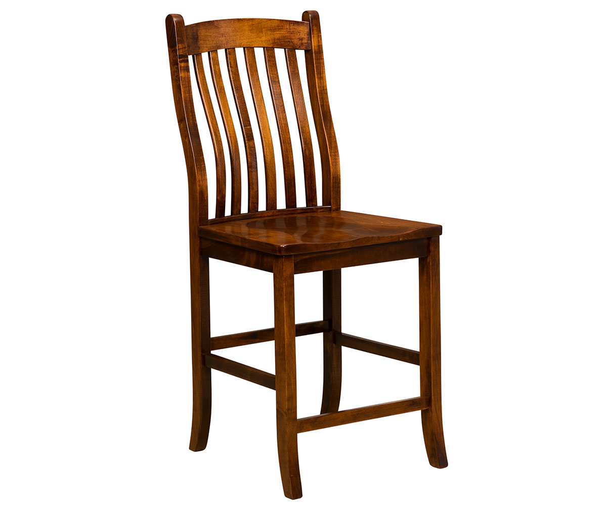 Arts & Crafts 24" Stationary Barstool