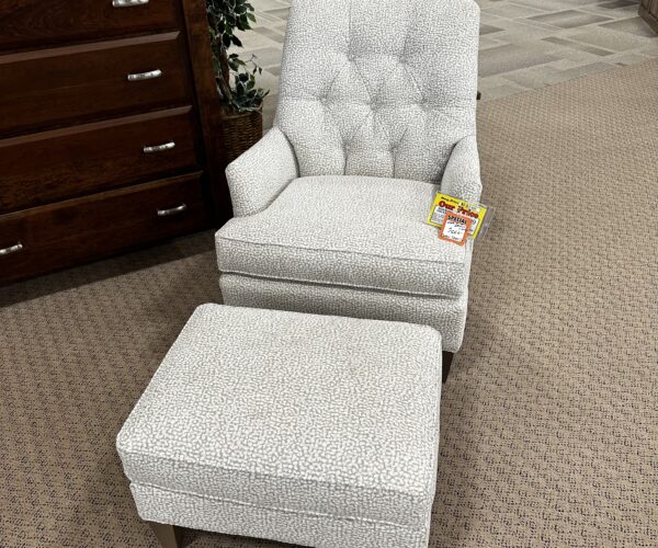 Smith Brothers Chair & Ottoman