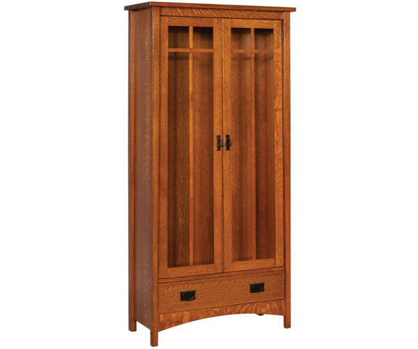Arts & Crafts 1 Drawer Bookcase