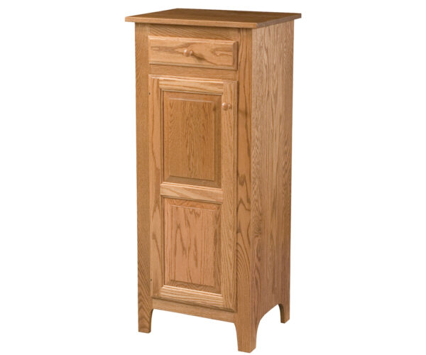 Classic Raised Panel Pie Safe With Drawer