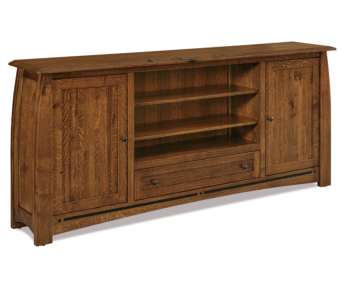 Boulder Creek Media Stand - 83"W