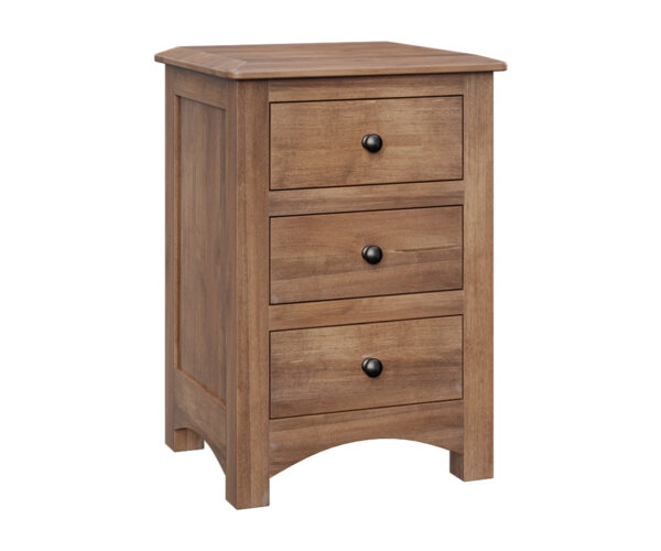Finland 3 Drawer Nightstand