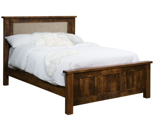 Dumont Bed With Fabric Headboard