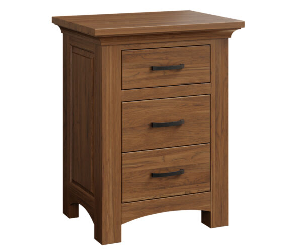 Abby 3 Drawer Nightstand - 24"W
