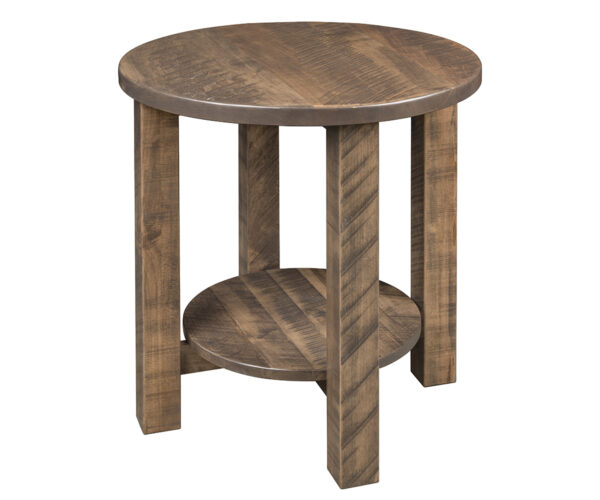 El Paso Round End Table
