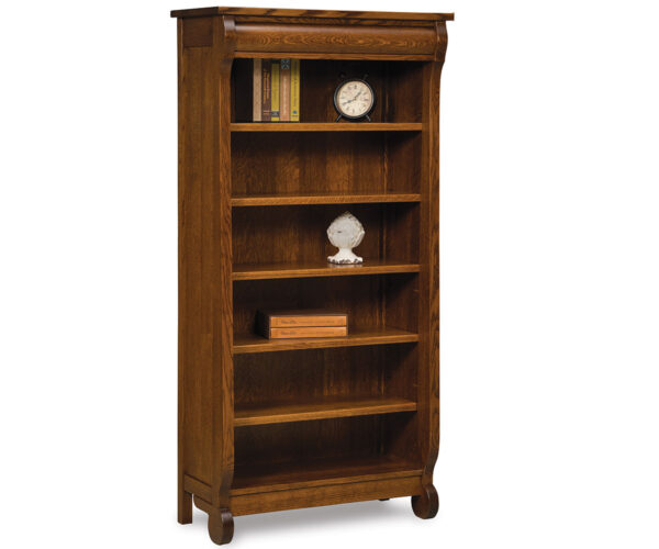 Old Classic Sleigh Bookcase - 72"H