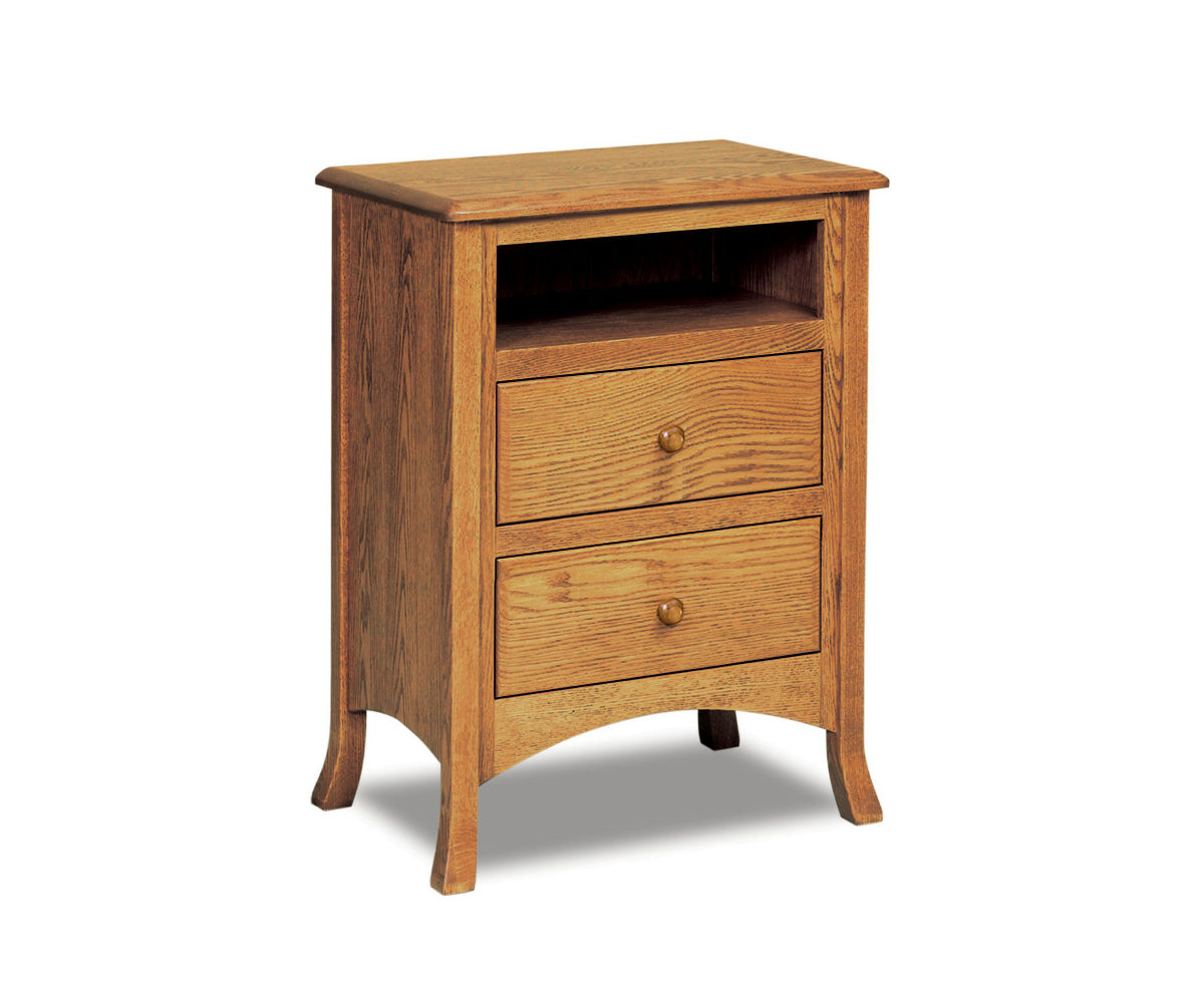 Carlisle 2 Drawer Nightstand