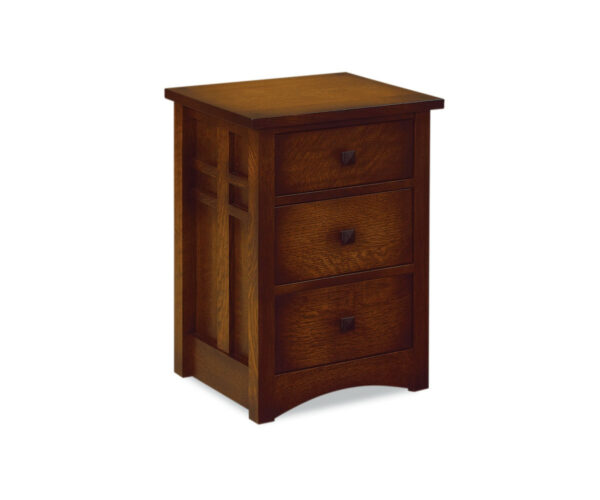 Kascade 3 Drawer Nightstand