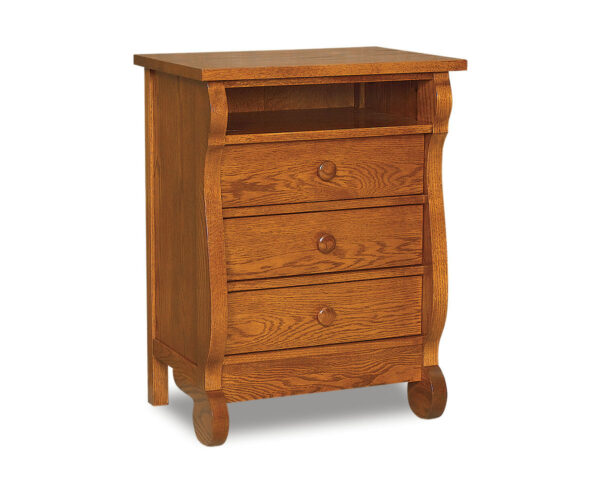 Old Classic Sleigh 3 Drawer Nightstand