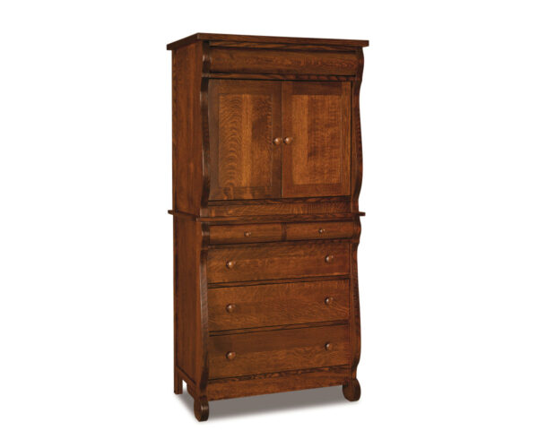 Old Classic Sleigh Armoire