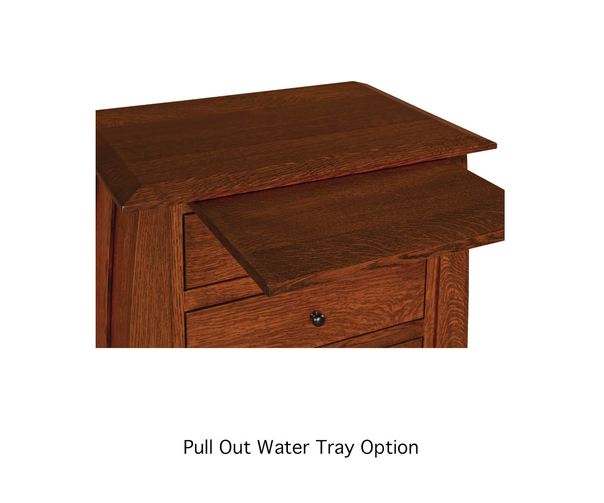 Stick Mission 3 Drawer Nightstand - Image 4