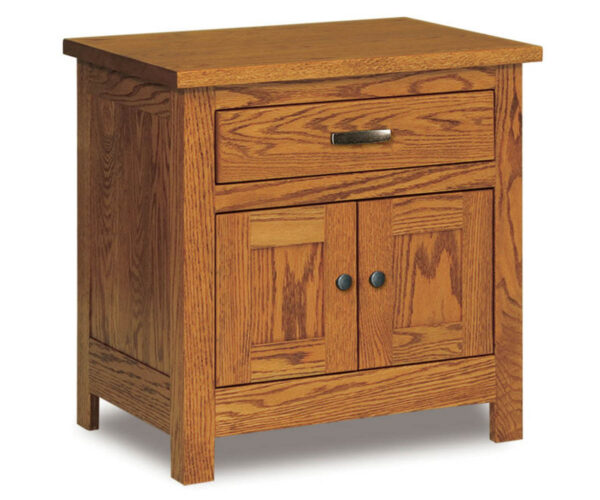 Flush Mission 1 Drawer 2 Door Nightstand