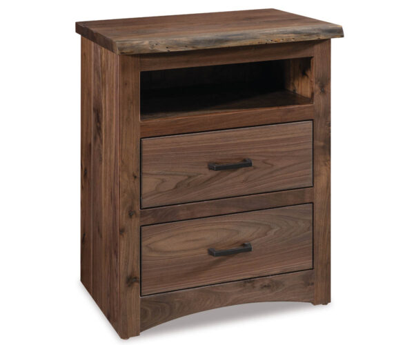 Live Wood 2 Drawer Nightstand