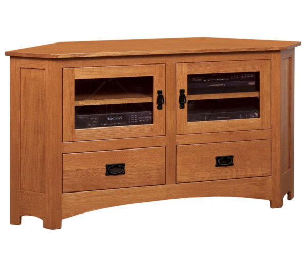 Mission Corner Cabinet - 61"W