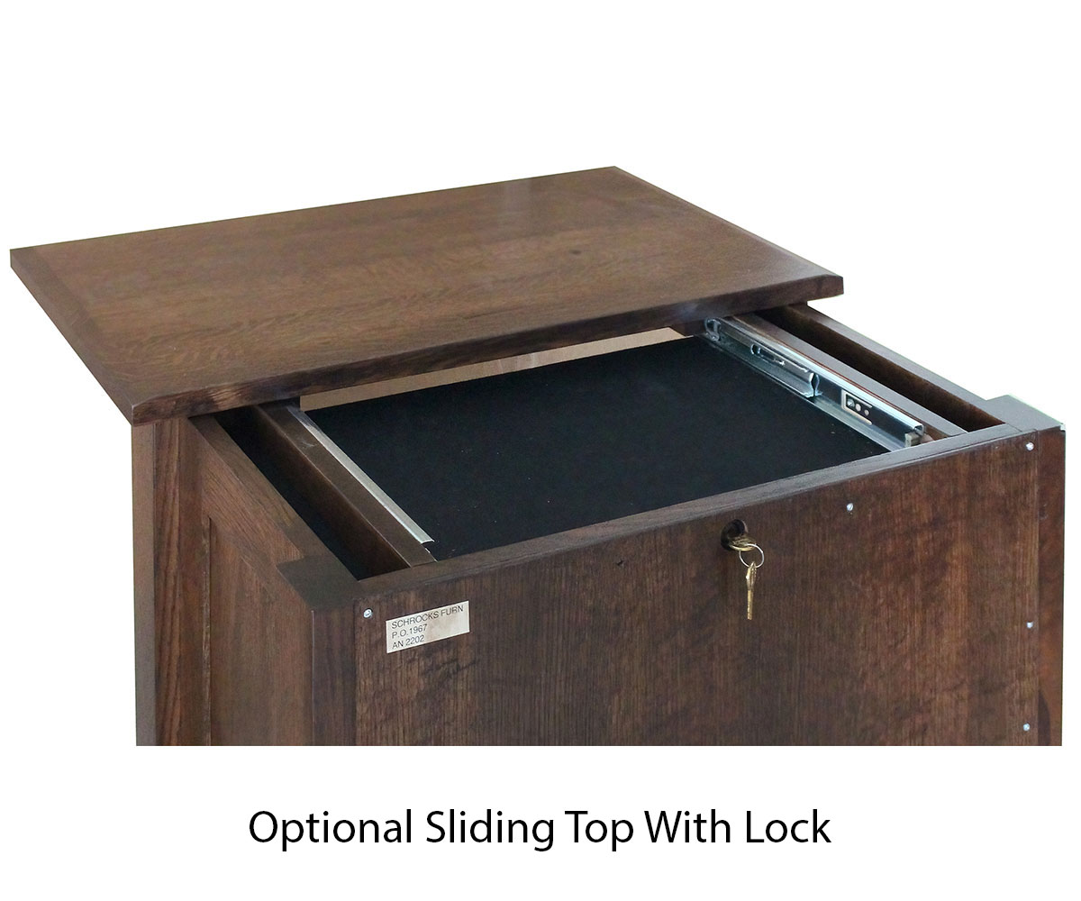 Granny Mission Leg Nightstand - Image 4