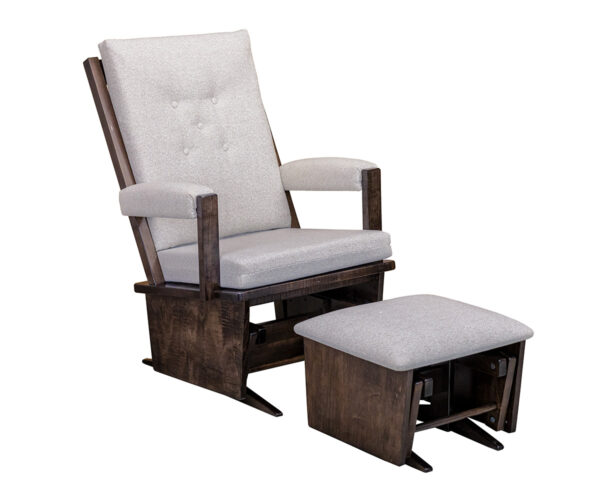 Remi Glider and Ottoman