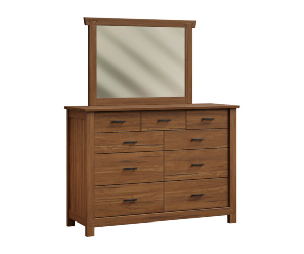 Dovetail 9 Drawer Dresser - 61"