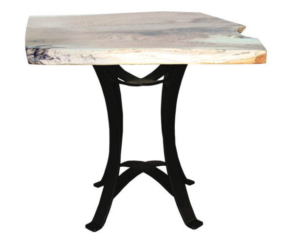 1200 Series Single Pedestal Pub Height Table