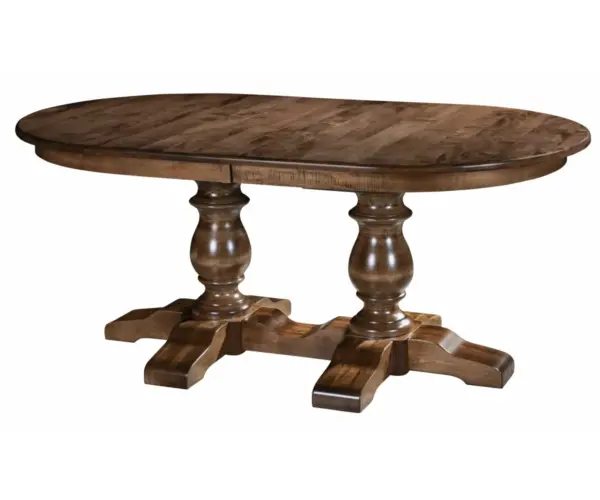 Alex Double Pedestal Table