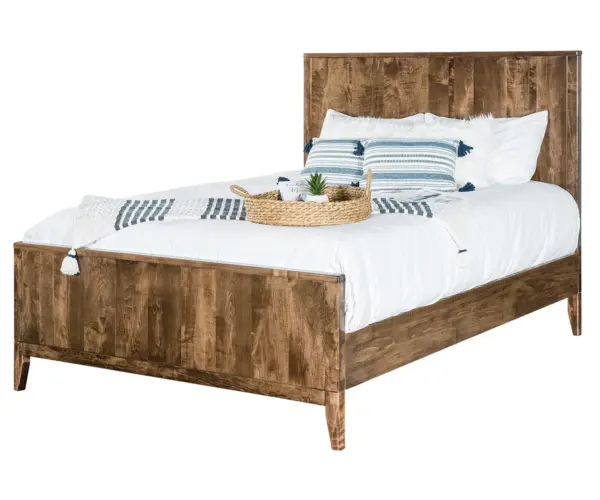 Sandalwood Panel Bed