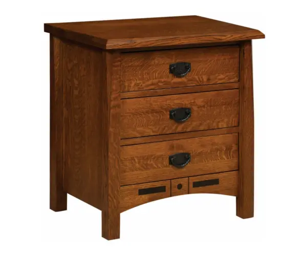 Bel Aire 3 Drawer Nightstand