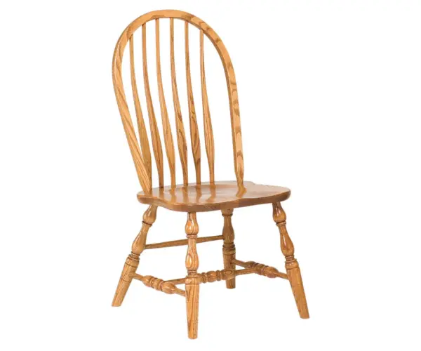 Bent Feather Bow Chair