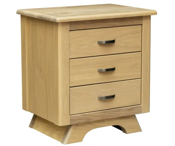Neptune 3 Drawer Nightstand