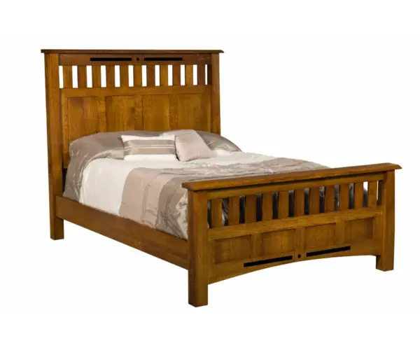 Bel Aire Slat Panel Bed