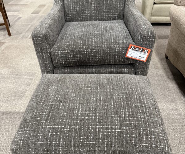 Smith Brothers Chair & Ottoman- $1,099.00